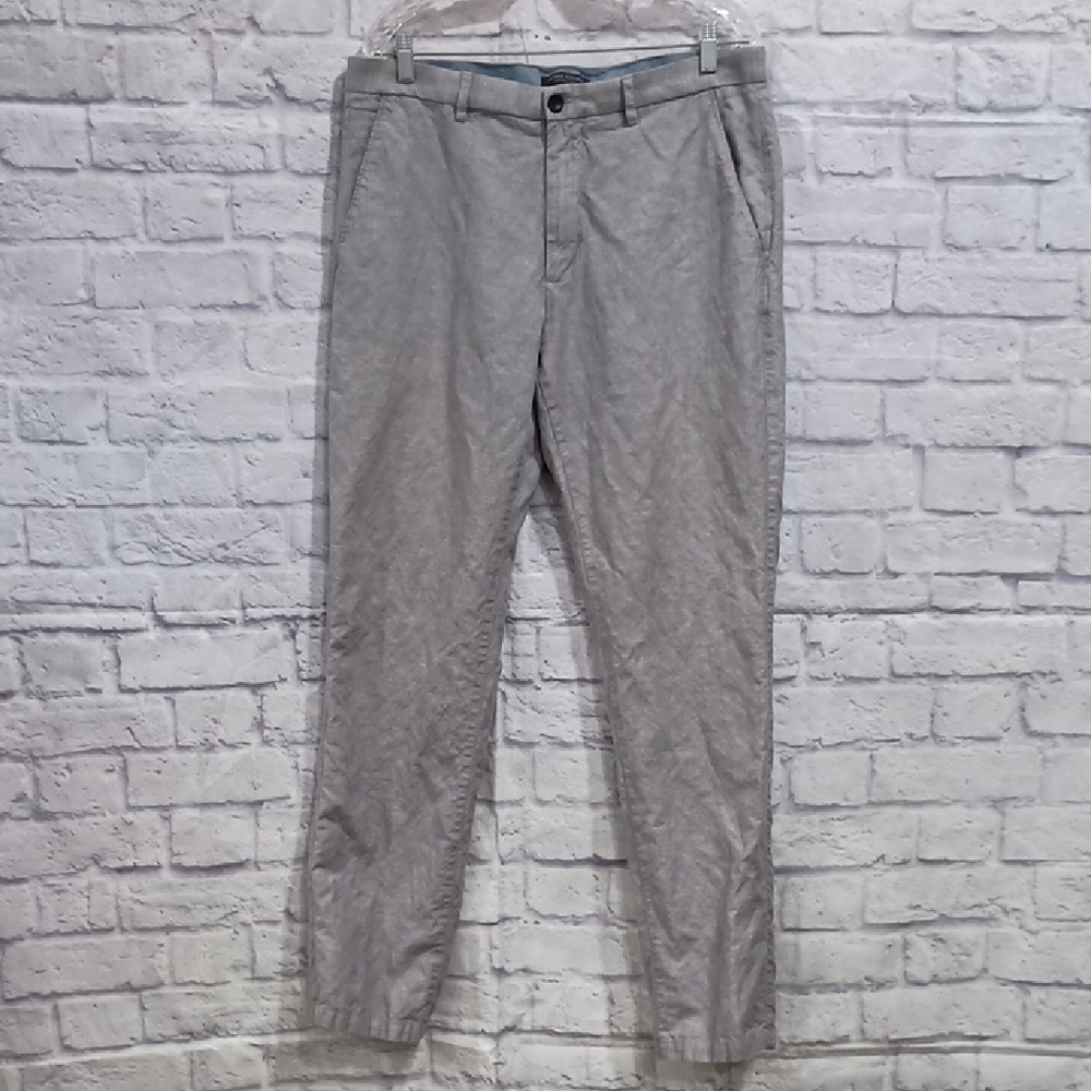 Banana Republic Gray Chinos Classic Straight-Leg